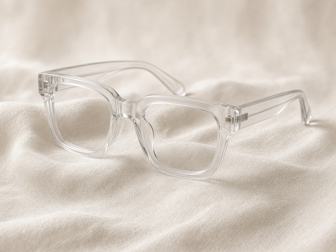 Elio Crystal Square eyeglasses