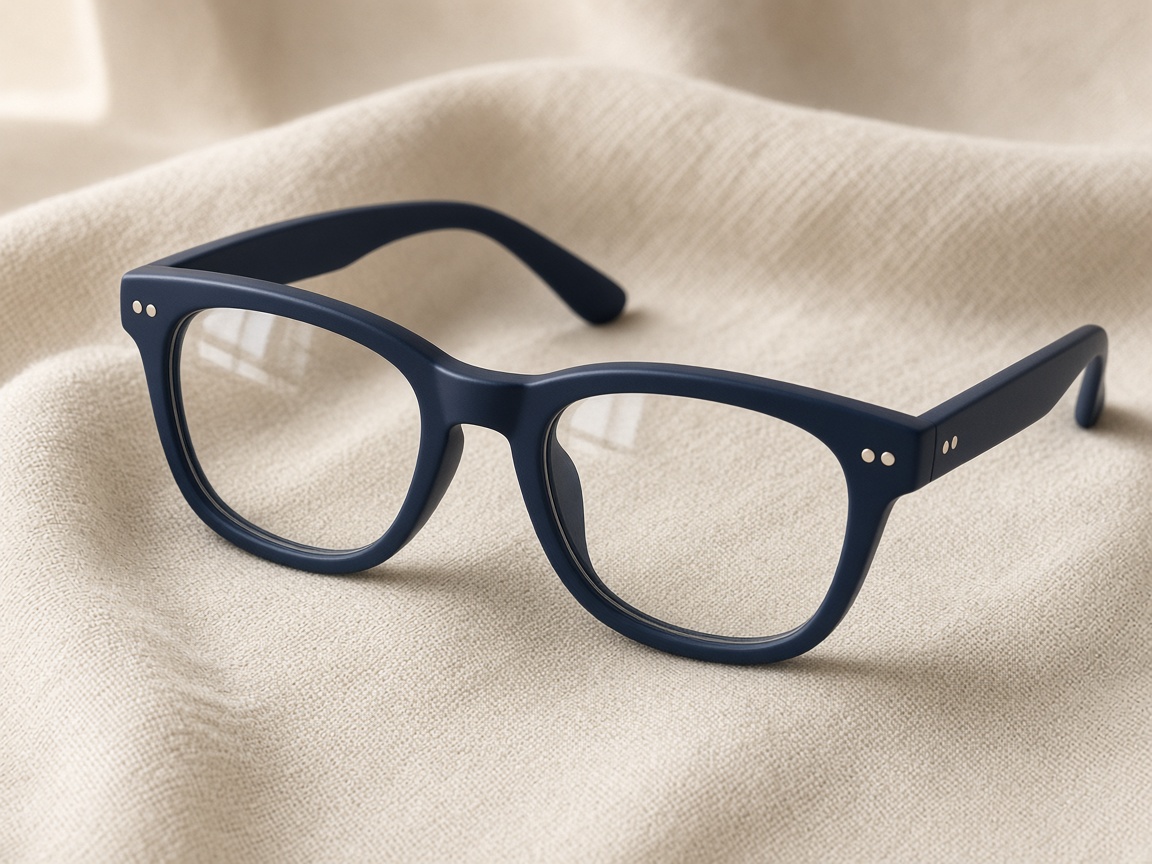Kai Navy Wayfarer eyeglasses